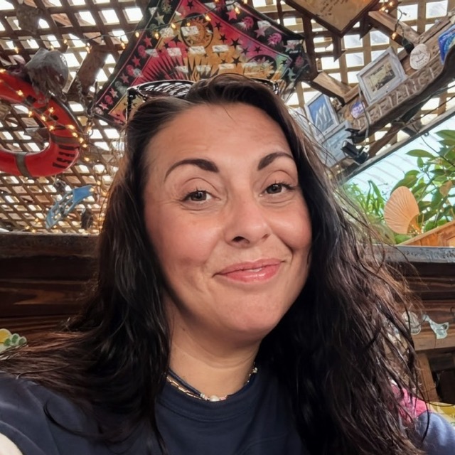 Brandie Harrell smiling during her Powerful Beyond Measure testimony interview
